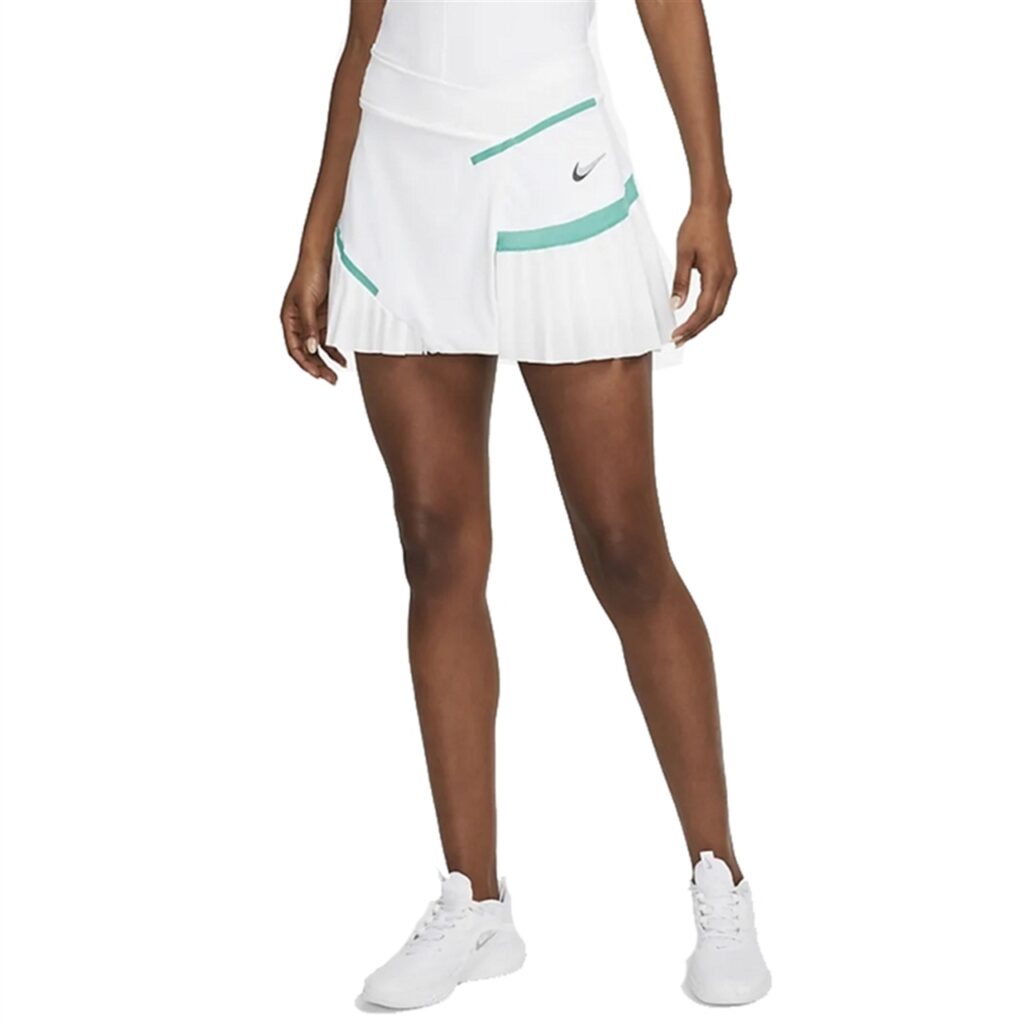 Nike Court Dri-FIT Skirt White/Washed Teal/Wolf Grey