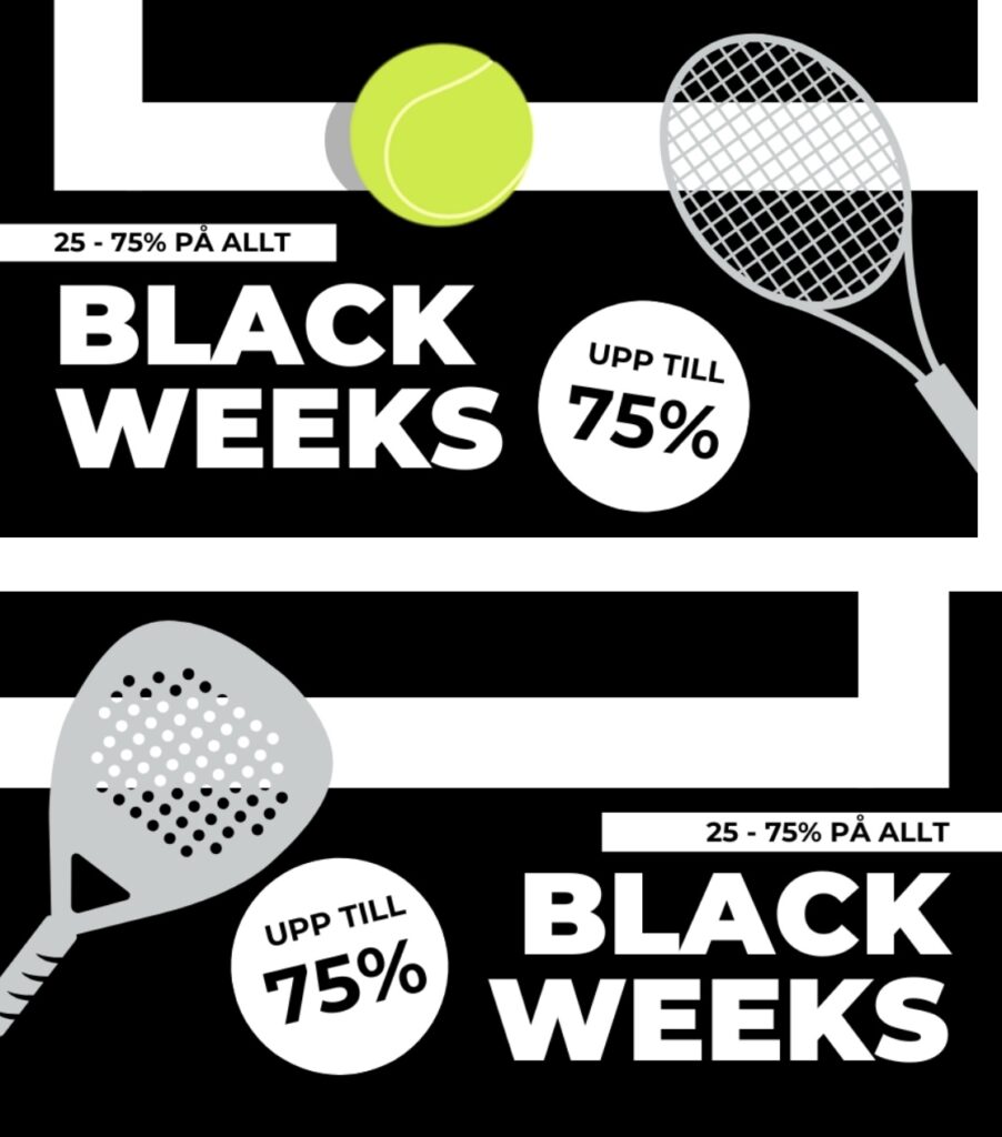 black week tennisshopen